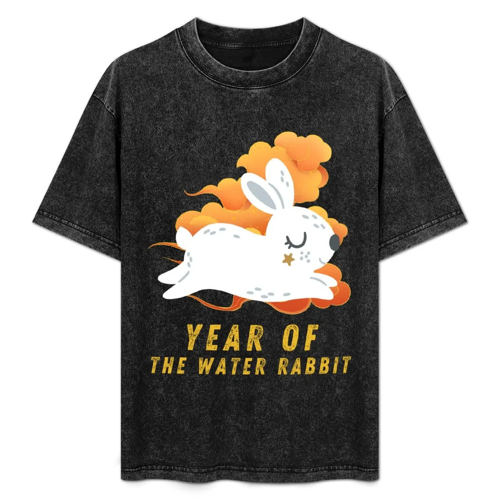 

Next Year Of The Rabbit | 2023 CNY T-Shirt Basic Solid Color Short Sleeve Cotton Top
