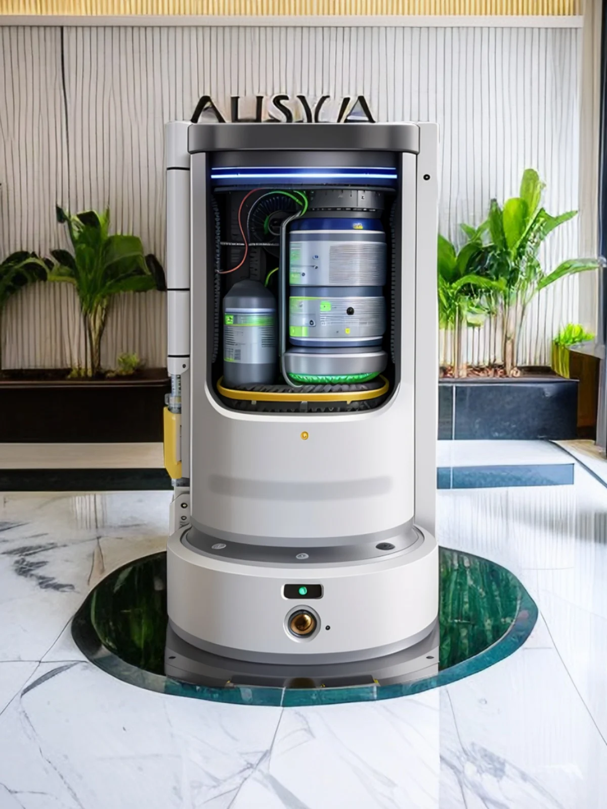 Delivery Robot Hotel Delivery Hotel Take-out Delivery Intelligent Obstacle Avoidance Take the Elevator by Yourself