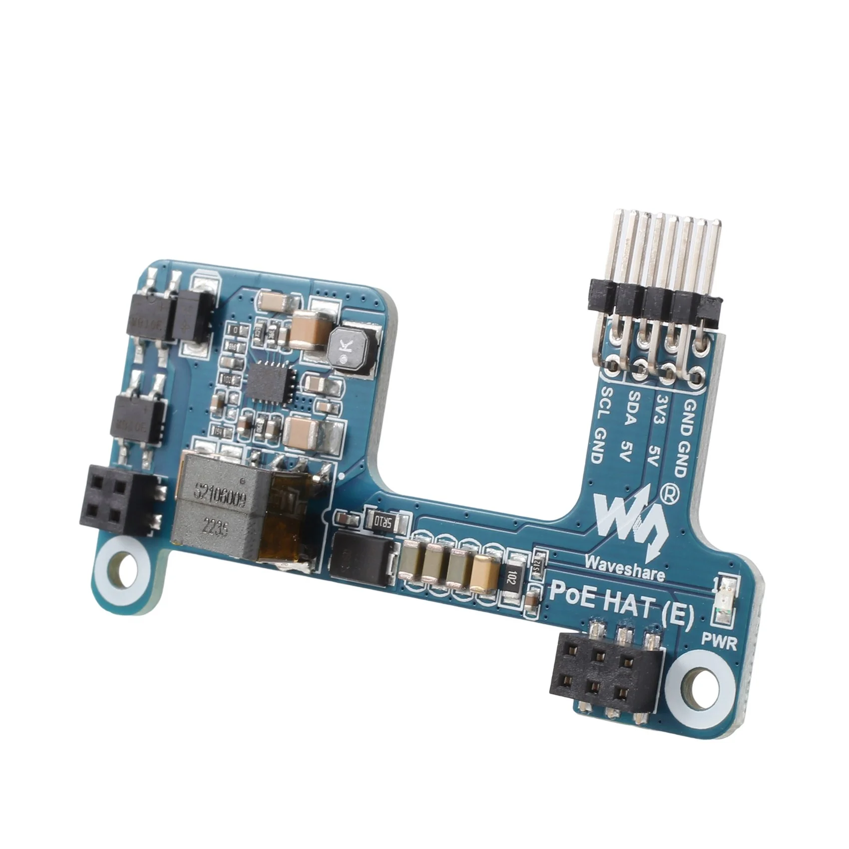 Modul Pasokan Ethernet Papan Ekspansi AP-POE untuk Raspberry Pi PoE