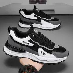 Men's sneakers new spring casual shoes summer work leather-top waterproof non-slip labor protection shoes