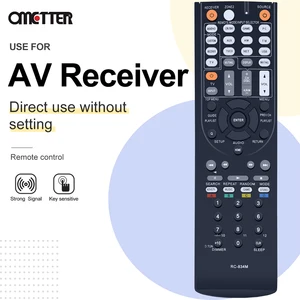 Remote Control RC-834M Cocok untuk Penerima AV Onkyo TX-NR515 TX-NR414 HT-RC440 HT-S6500 HT-S7500 HT-R791 HT-RC460 HT-R758 TXNR515 12 remote control onkyo penjualan terbaik - №