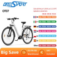 ONESPORT OT07 Electric Bike 250W Adult E-bike 36V 10.4 AH 27.5*1.77\