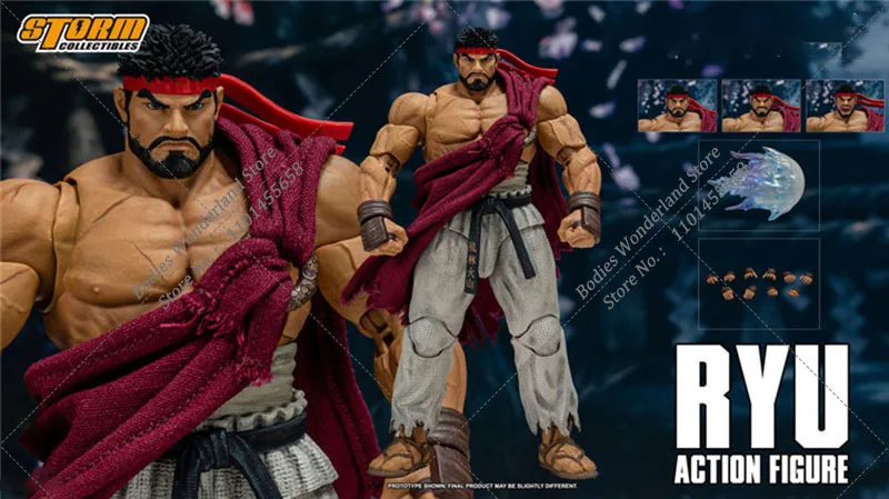 In Stock Storm Toys 1/12 Scale Collectible Fighting Man RYU 6Inch Male Solider Action Figure Model Toys for Fans Gifts