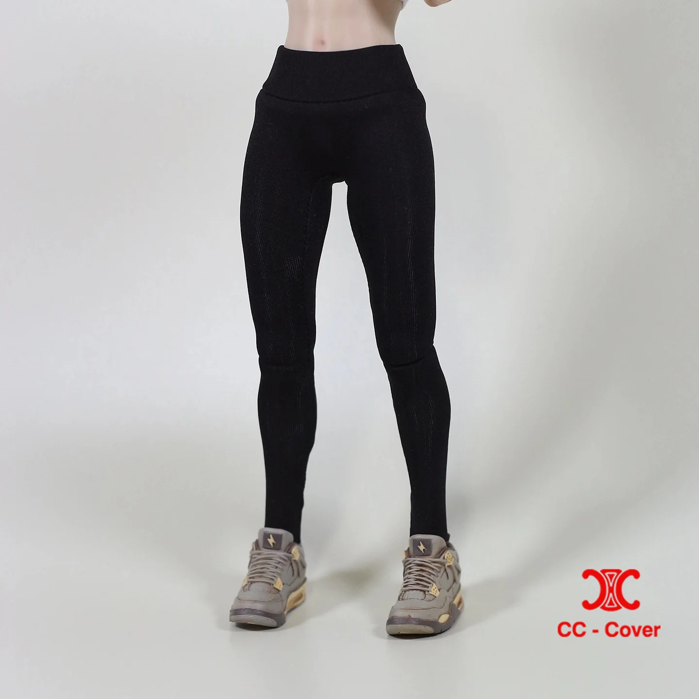 DMTOYS JZ801 1/6 Pantaloni sportivi attillati da yoga Pantaloni da squalo ad alta elasticità Modello di vestiti Misura 12 ''Soldato femminile Action Figure Body