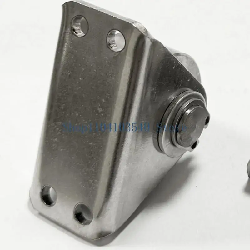 02DC Top-Mount Rope Pulley with Four-Hole Plate and Single Grooved Wheel for Fixed Warehouse and Factory Routing Setups
