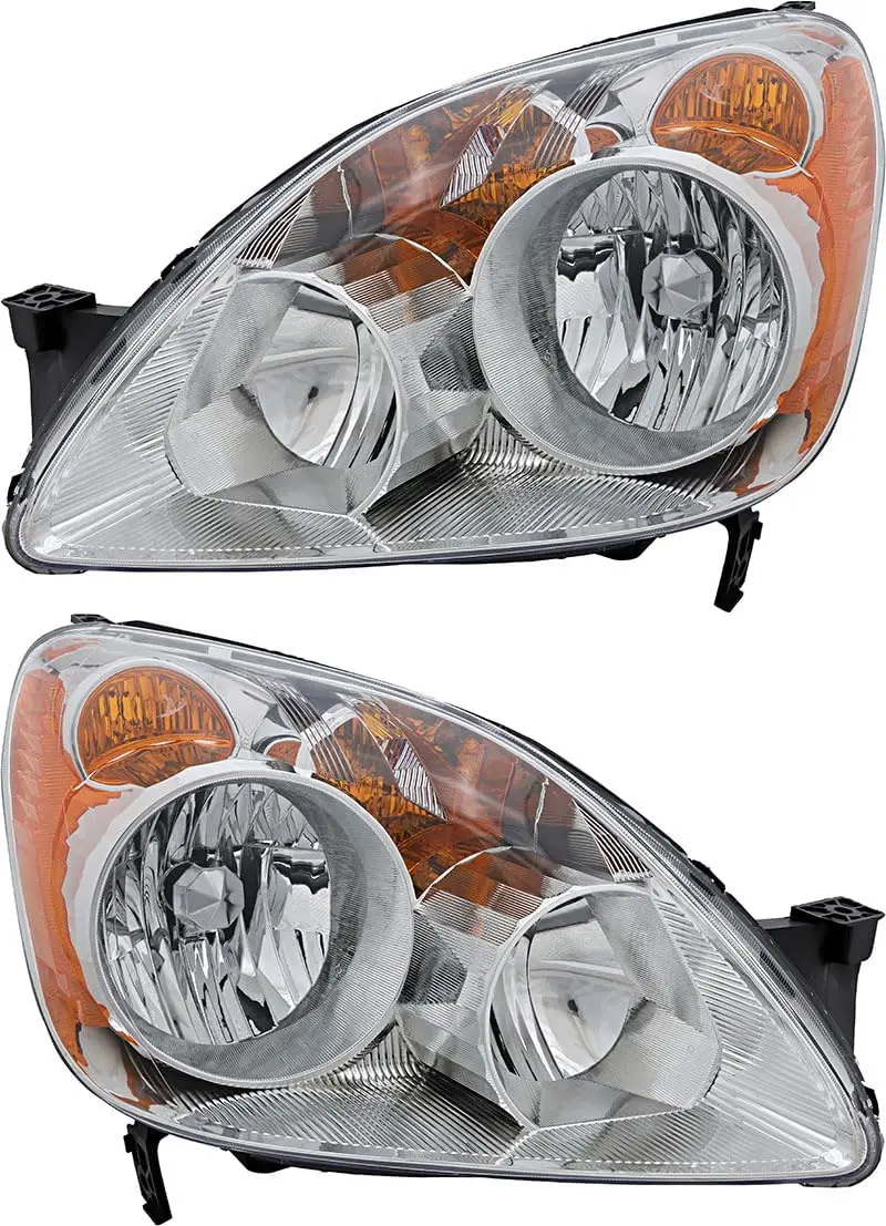 

For Honda CRV Headlights Lamps Set 2005 2006 UK Built Halogen Driver and Passenger Side