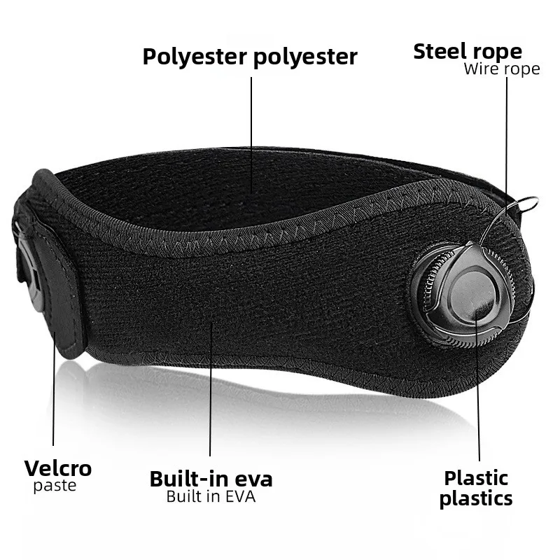 1PCS Adjustable Knob Patella Knee Strap For Running Stairs Climbing Adjustable Patellar Tendon Support Band For Sports