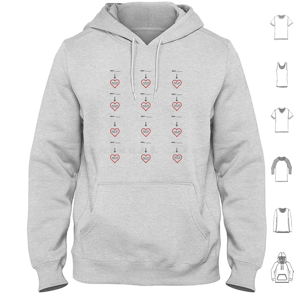 Year Memory Album , Best Memory Album , Memory Album Stickers Hoodie Cotton Long Sleeve Vintage Retro Memory Memories