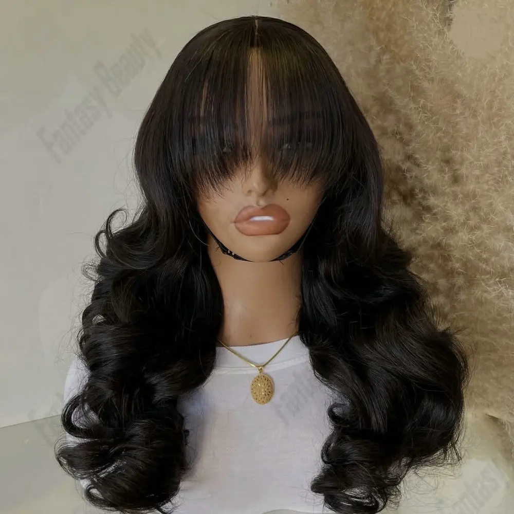 

100%Human Hair Body Wave Remy Indian Hair 5x5 Lace Closure Wig for Black Women 200 Density 13x6 Lace Front Wig Full Lace Wigs