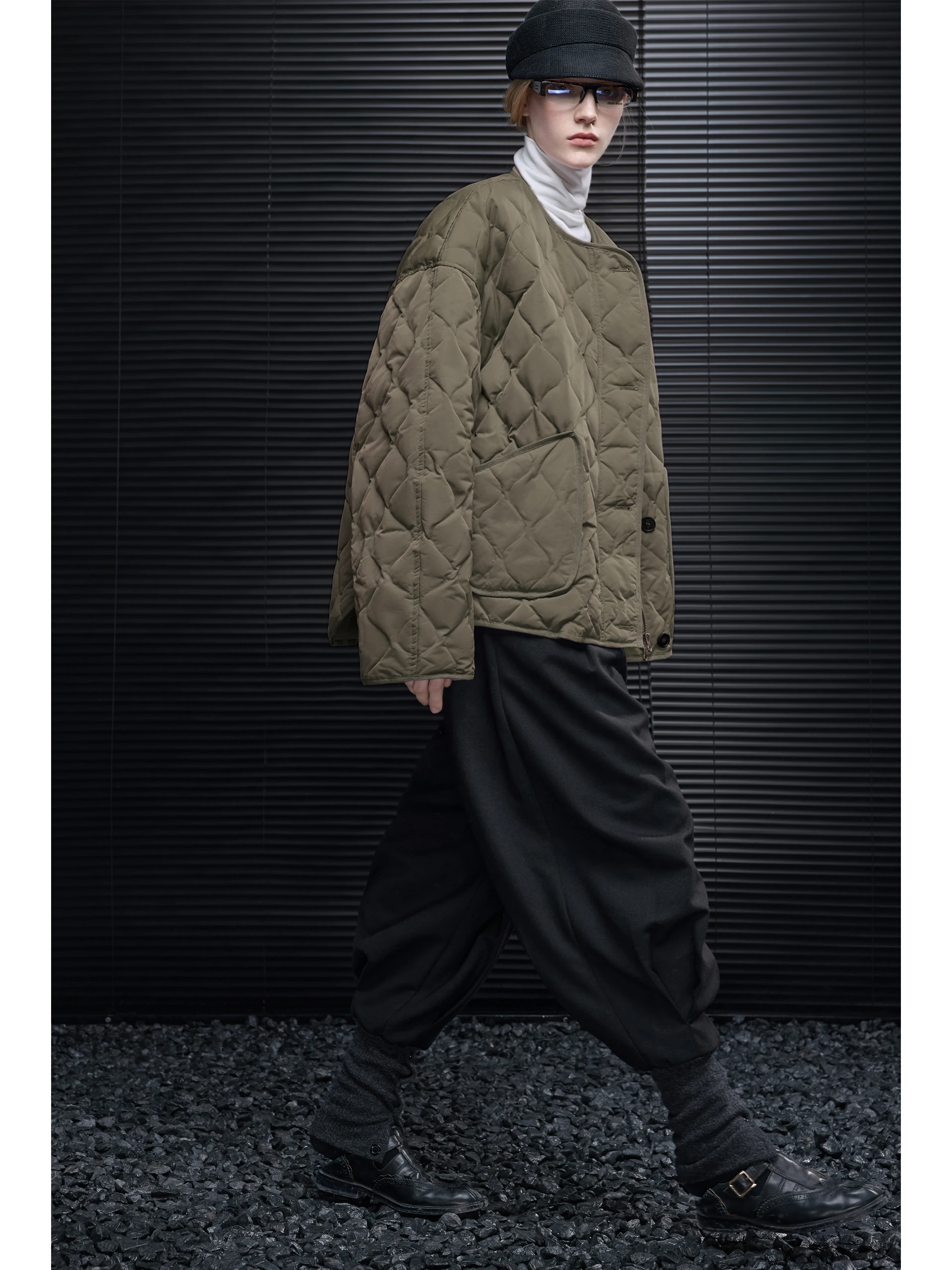 

Новая зимняя женская куртка-пуховик свободного кроя, теплая, повседневная, коричневая, в стиле Lazy Street, верхняя одежда