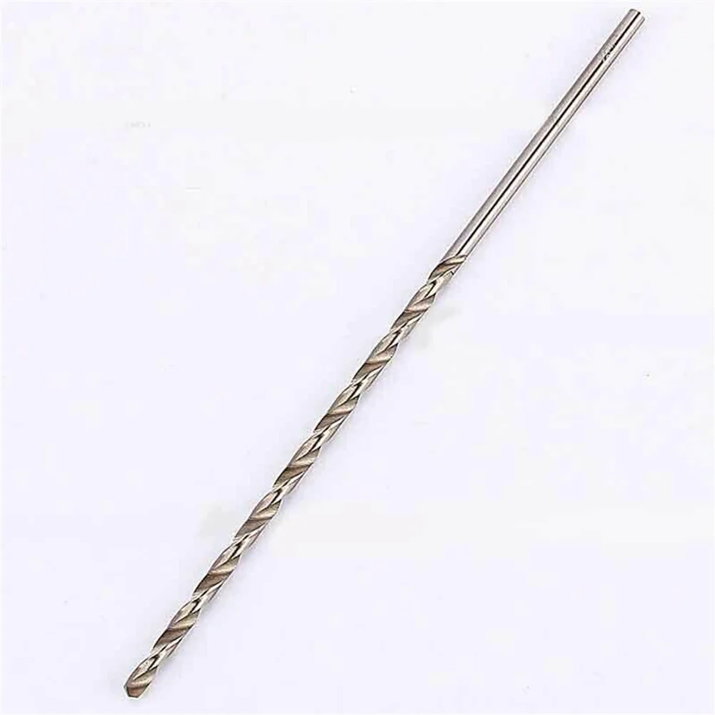 Quality Drill Bit Drill Bit Set 10 Pcs 150mm Length 2mm/3mm/3.5mm/4mm/5mm Extra Long For Aluminum For Electric Drills