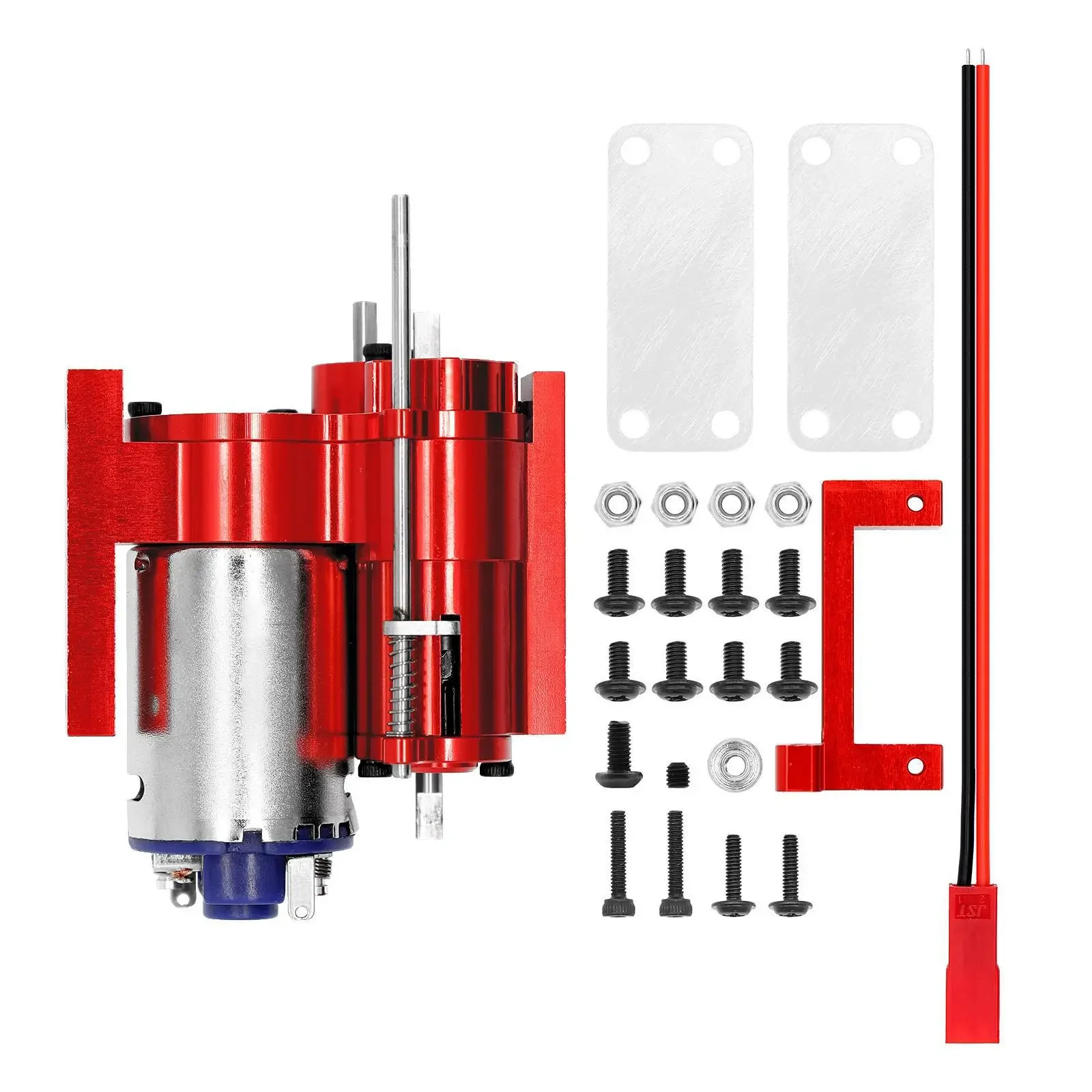 Three-Generation Full Metal 2 Speed Gearbox Transmission with Servo for WPL B1 B14 B24 C14 C24 MN D90 D91 MN96 1/12 RC Car Parts