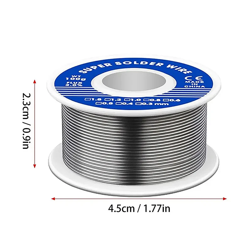 Multipurpose Welding Flux Iron Wire Reel Diamater Home Accessories 20g Electronic Soldering Wire Solder Wires Rosin Core Tin