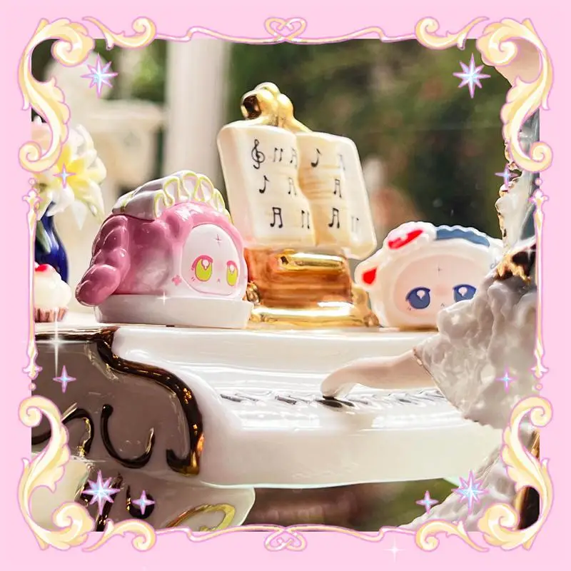 BUNNY Sweetheart Tea Party Series Mini Blind Bag Guess Bag Mystery Box Toys Doll Cute Anime Figure Ornaments Gift Collection