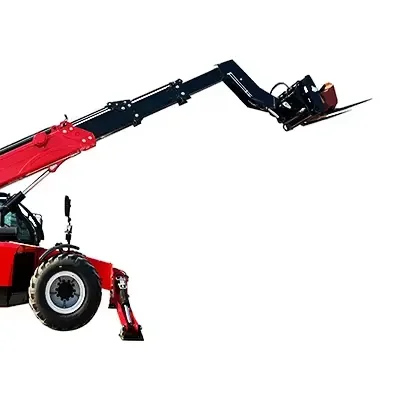 Construction Telehandler YG 4Ton Capacity 18M Height Electronic System For Building Sites