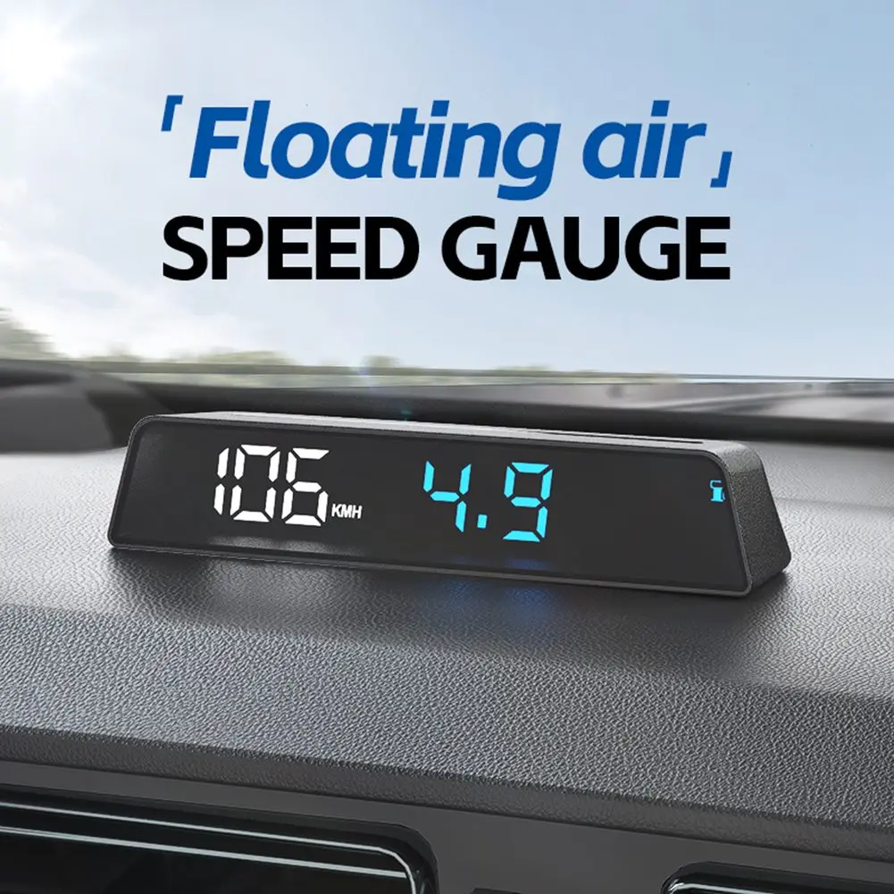 Driving Safety Car HUD Altitude Meter Projector Dashboard Installation for gps Update Rate Photosensitive Adjustment