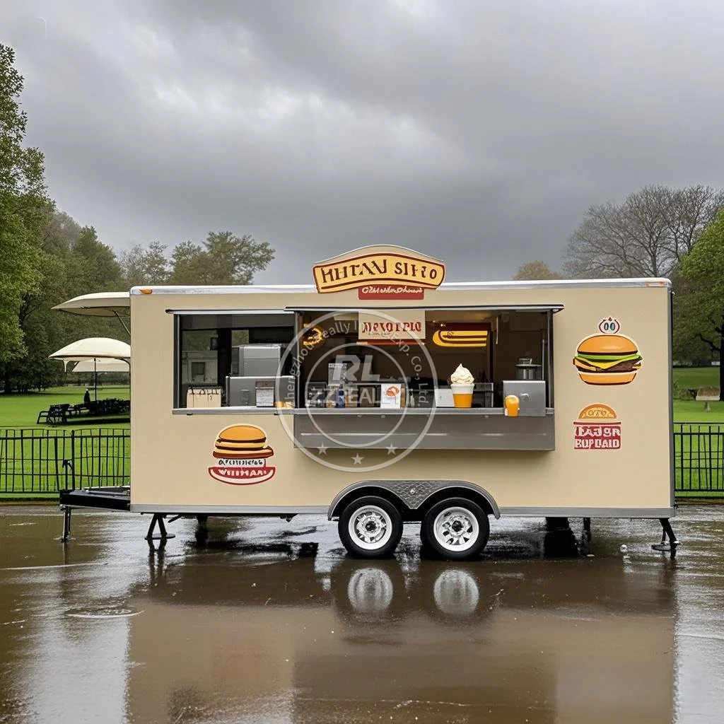 

Concession Coffee Hot Dog Pizza Ice Cream Cart Fast Food Trailer Truck Mobile Food Cart