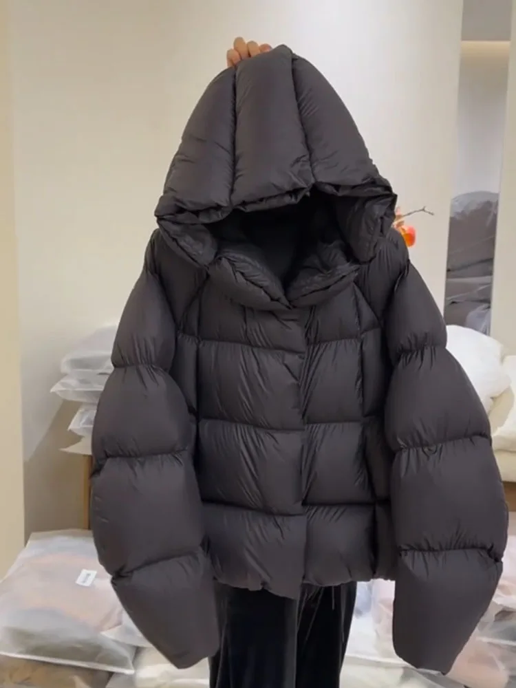 

Уникальное женское пуховое пальто Jaet 19925, зимнее корейское пальто с хлебом, теплое термостойкое волокно из полиэфирного волокна, застежка-молния