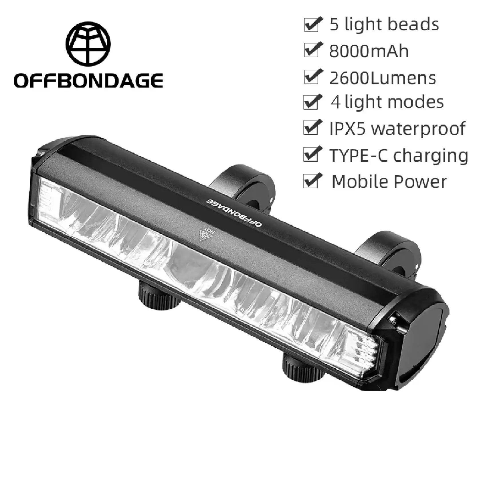 Front LED Licht Für Xiaomi Ninebot Elektrische Roller 2000 mAh 4000 mAh Wasserdichte Taschenlampe USB Lade Fahrrad Radfahren Lampe
