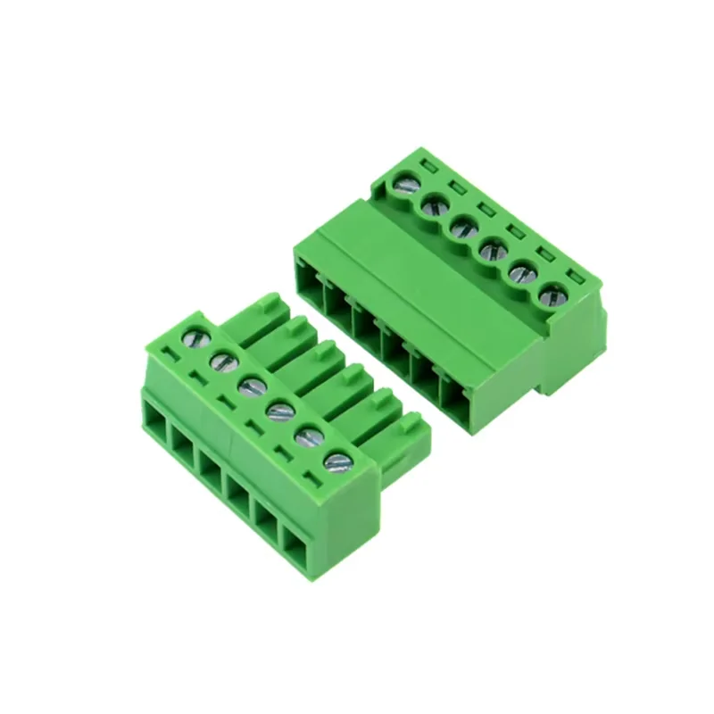 2 مجموعات 15EDGRK 3.81 مللي متر 2/3/4/5/6/7/8-24 دبوس الزاوية اليمنى المسمار محطة كتلة موصل 15EDG 3.81 مللي متر الملعب التوصيل + دبوس رأس المقبس #4