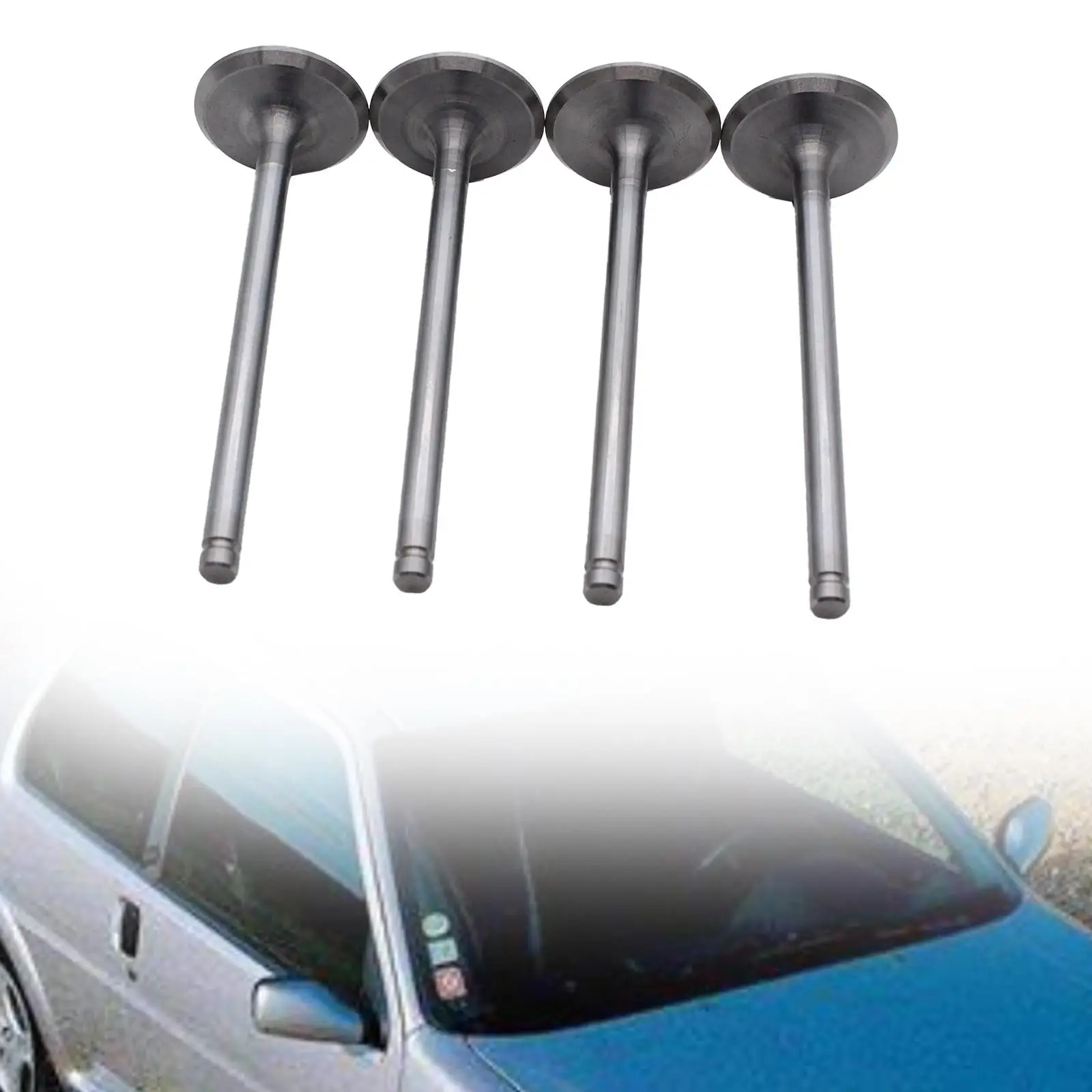 4Pcs Intake Valves Portable Sturdy Replacement for Partner MPV 1.4 Eng