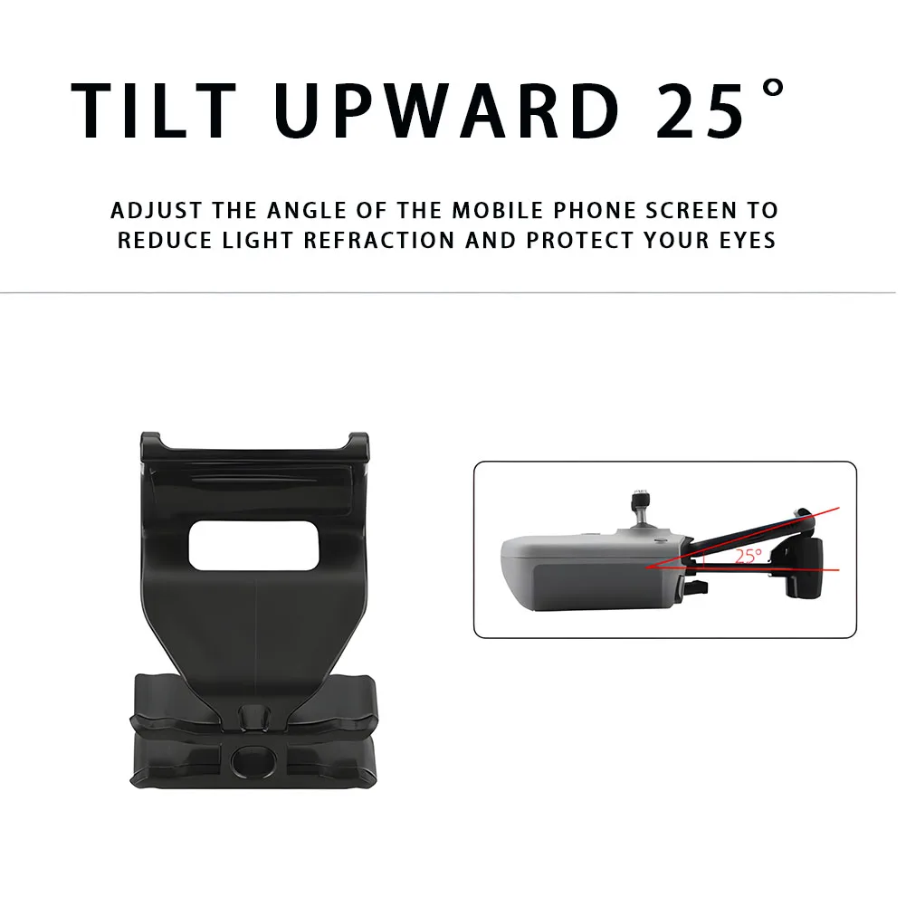 Tablet Clip Mount Holder Extender Kit Compatible with Mavic 3/Air 3/Mini 4 Pro Drone Controllers Extended Stand Accessories