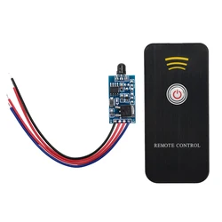 DC2.5V-5V/DC5V-24V Infrared IR Wireless Remote Control Module Kits Infrared Remote Control One Click Switch DIY Kit