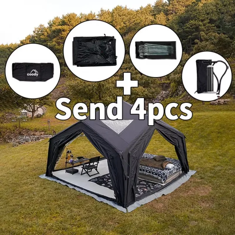 

Hub Tent Portable Air Inflatable Tent Large Space Air Tents For Camping Outdoor