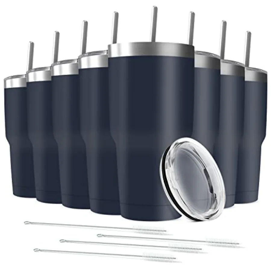 

Термокружка-тамблер 30 унций с вакуумной изоляцией, с крышками, из нержавеющей стали, с двойными стенками, оптовая упаковка, для дома, офиса, улицы, подходит для напитков