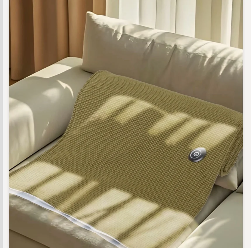 التدفئة الكهربائية التفاف الجرافين بطانية دافئة لفصل الشتاء للاستخدام الداخلي والخارجي CAD