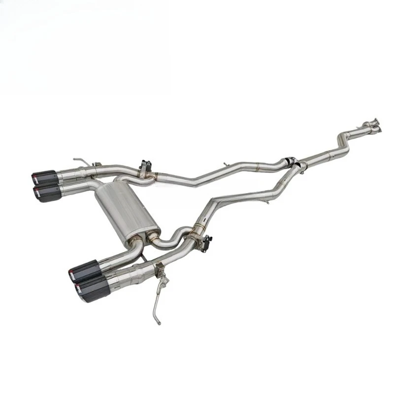

Stainless Steel 3.5inch for BMW M3 M4 G80 G82 3.0T 2019-2023 Exhaust with Valve Performance Exhaust