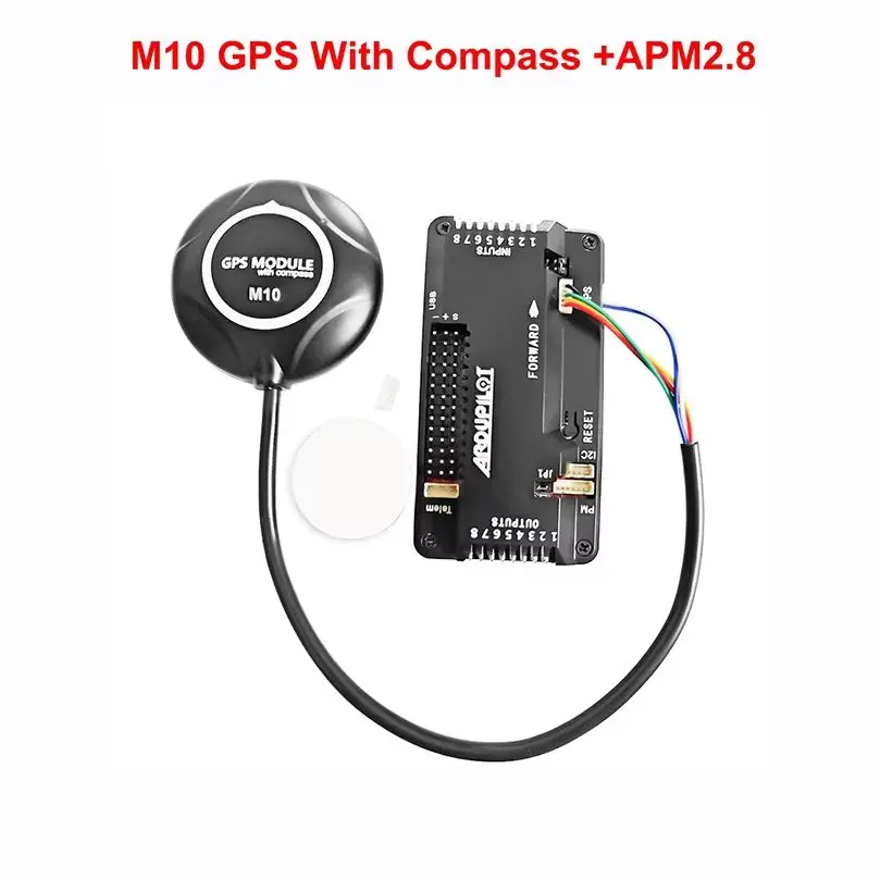 GPS M9N con brújula HMC5883L M10 compatible con GPS L1 C/A GLONASS L10F BeiDou B1l para cuadricóptero Pixhawk PX4 APM 2,8 RC