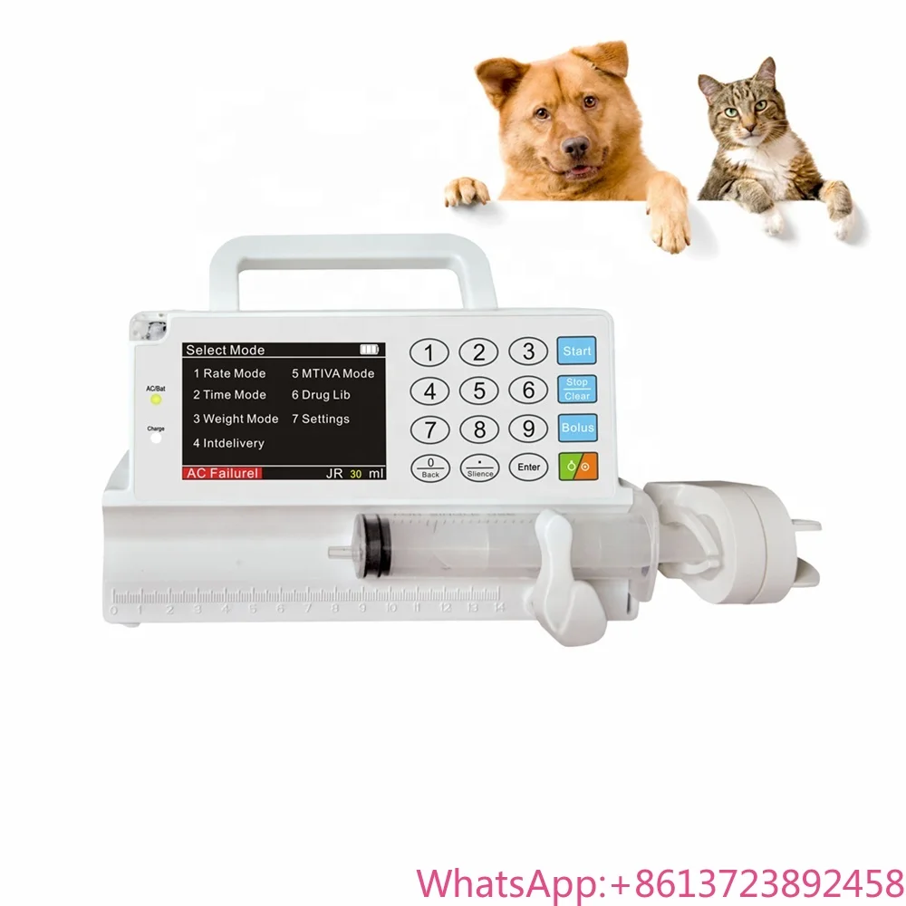 

Medical TIVA Pet VET Veterinary Animal Clinic Hospital ICU Infusion Syringe Pump Veterinary Instrument