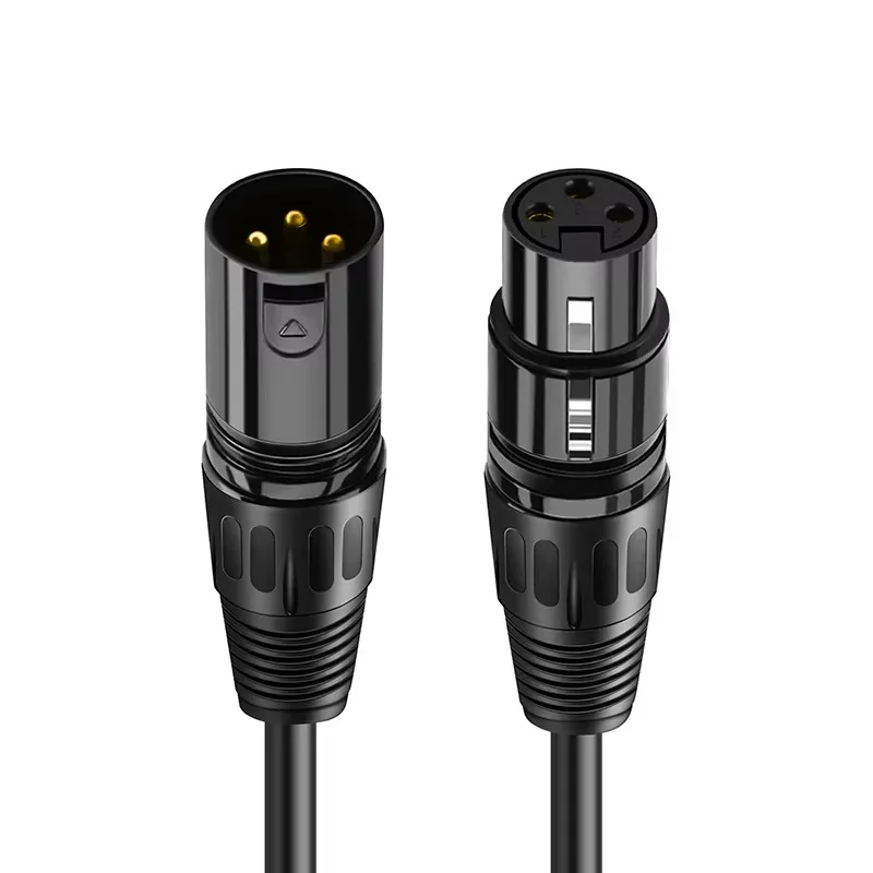 XLR Cable Microphone Cannon Plug Guitar Cable Extension Mikrofon Cable for Audio Mixer Amplifier C117