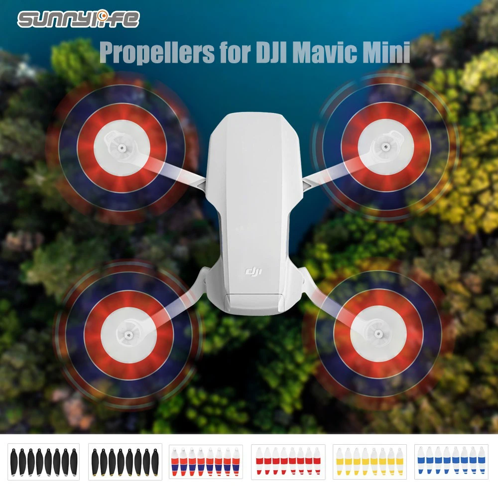 8PCS 4726F Eliche di ricambio Lama a basso rumore Leggero Ventole ad ala di ricambio compatibili per DJI Mavic Mini Drone Accessori