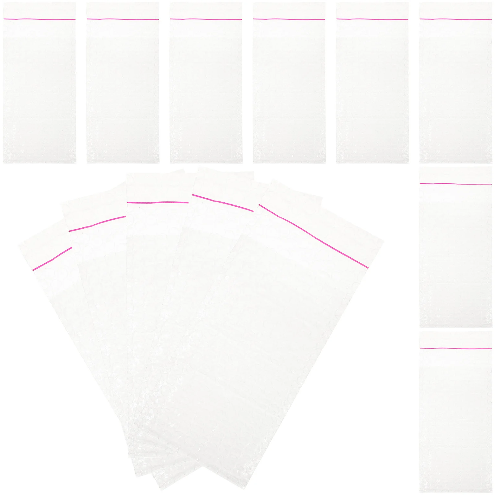 50 Buah Amplop Pengiriman Plastik Berlapis Ringan 12X16In Amplop Pengiriman Plastik Berlapis Ringan untuk Kemasan Barang Buatan Tangan Kaus Kaki Perhiasan