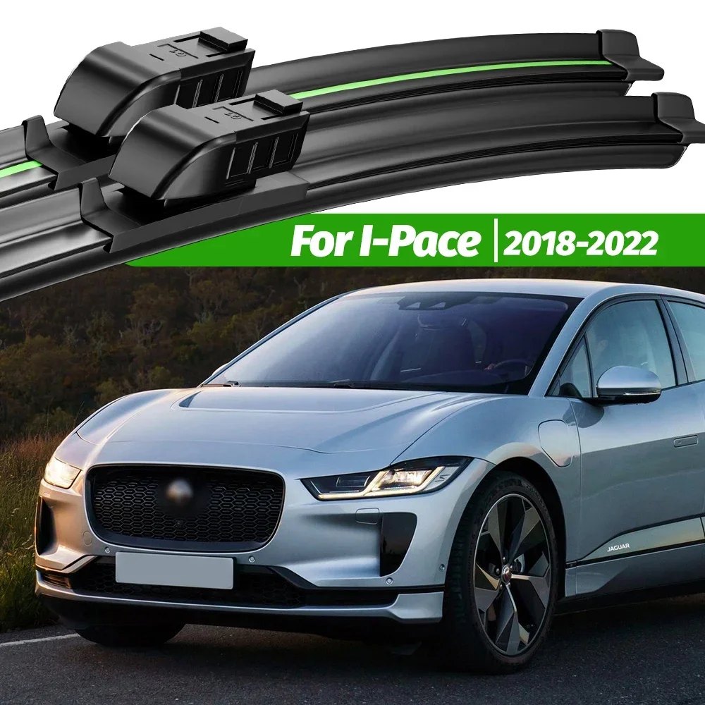 

For Jaguar I-Pace I Pace X590 2018-2022 2pcs Front Windshield Wiper Blades 2019 2020 2021 Windscreen Window Accessories