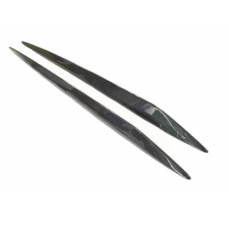 For Alfa Romeo Giulia Carbon Fiber Side Skirt Splitters Cupwings Winglets Canards Apron Bumper Cover Car Accessories Body Kit