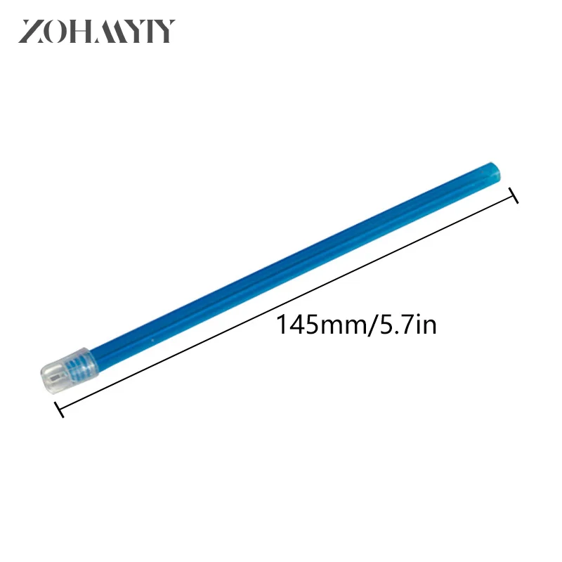 ท่อดูดน้ำลายแบบใช้แล้วทิ้ง100ชิ้นสำหรับทันตแพทย์ดูแลช่องปากวัสดุสิ้นเปลืองทางทันตกรรมปริมาณต่ำเคล็ดลับการดูดสำหรับคลินิก