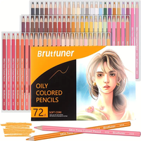 Brutfuner 26/50/72 Colored Pencil Set , Portraits colors. Featuring quality, smooth colored cores, superior blending & layering