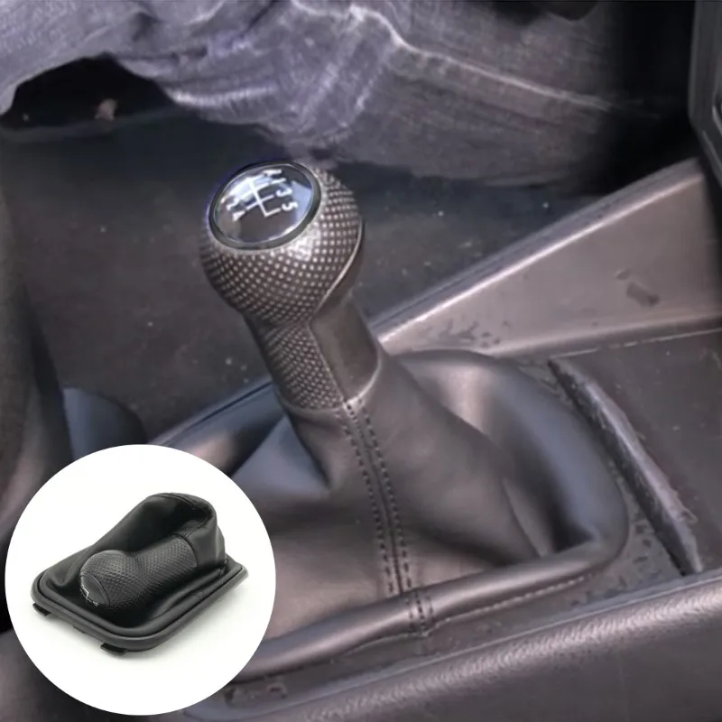 

Car Gear Shift Knob Lever Shifter Gaiter Boot For Volkswagen Jetta Bora MK4 Golf GTI R32 1999-2004 Interior Accessories