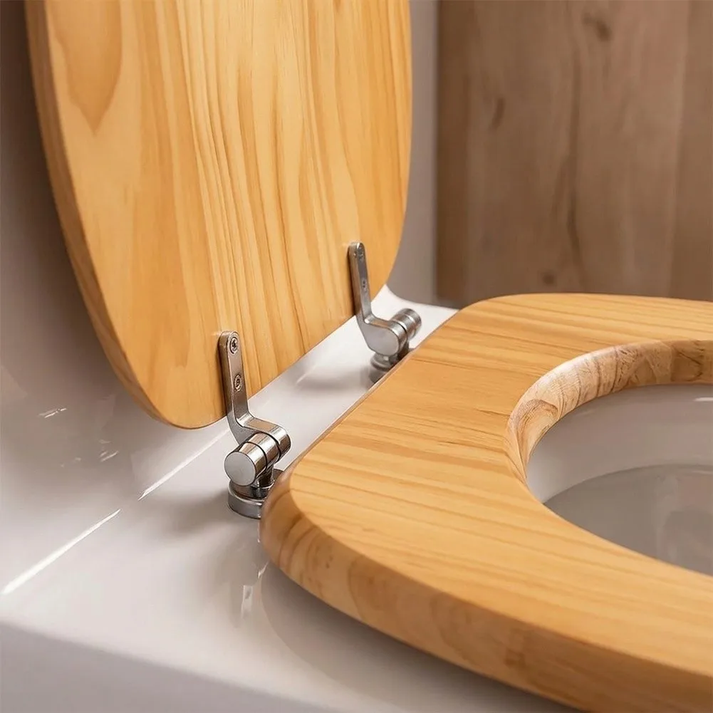 For Nightly Quiet Use Toilet Seat Hinges Soft Close Toilet Seat Hinge Toilet Seat Hinge High-strength Die-cast Construction