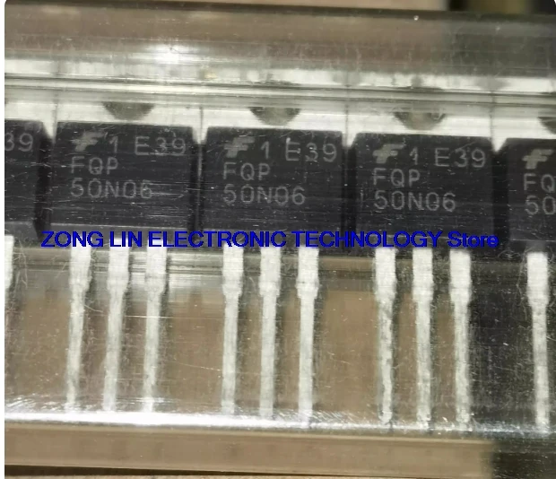 Imported FQP550N06 FDP50N06 slightly oxidized TO-220 60V 50A field-effect transistor        20PCS -1lot