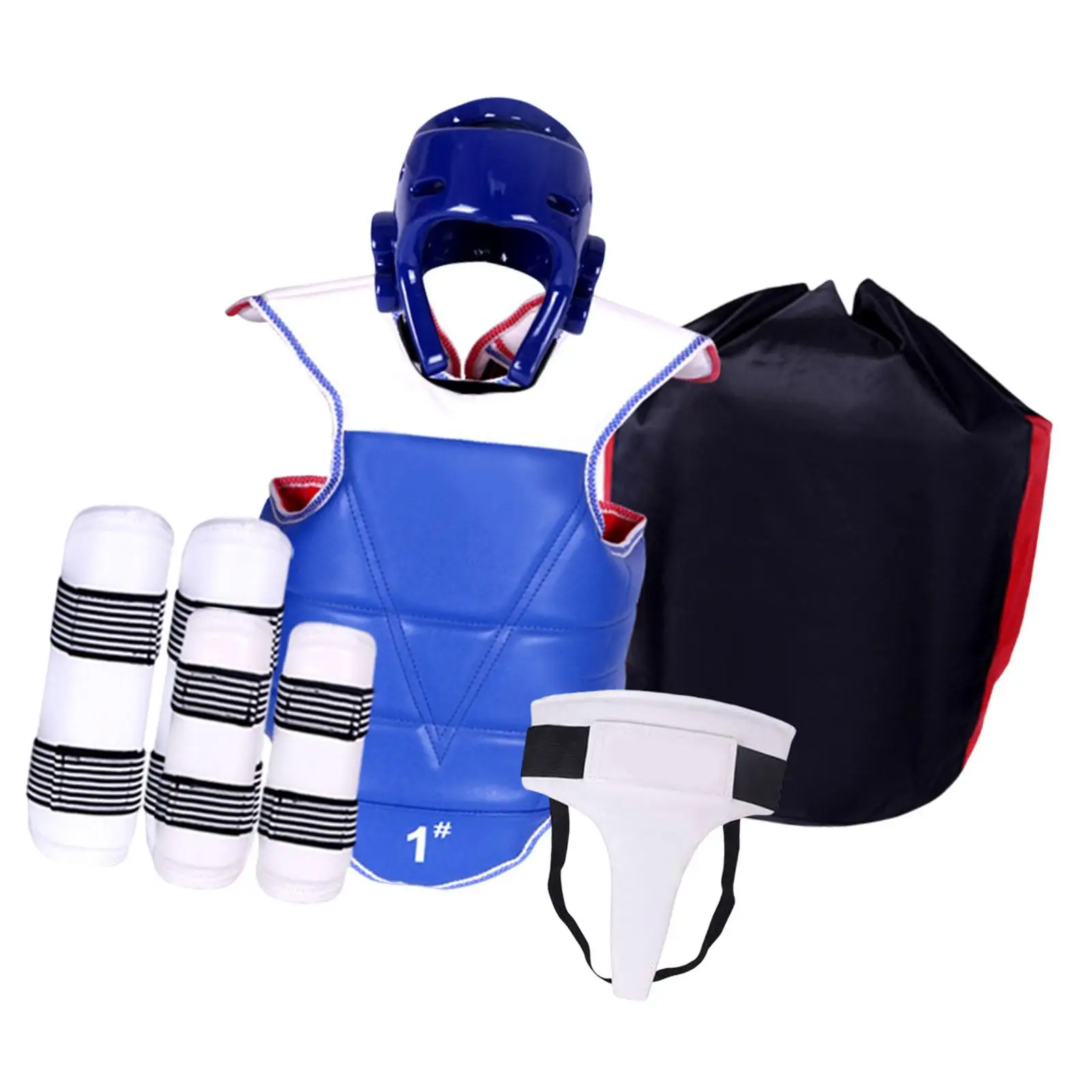 Karate Sparring Gear Set Taekwondo Protective Gear Full Protection