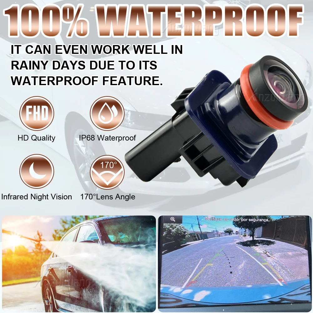 

Fit For Ford Taurus 2013-2019 Police EG1Z19G490A Rear View Backup Assist Parking Camera EG1Z-19G490-A DG1Z-19G490-A