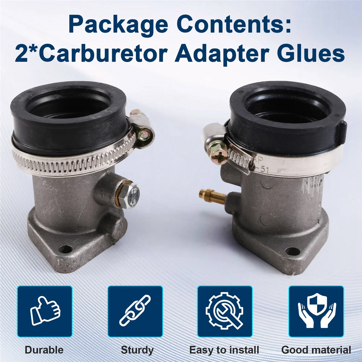 

# Аксессуары для мотоциклов 37P, впускной коллектор карбюратора для Yamaha XP 500 Tmax 500 2001-2007, металл