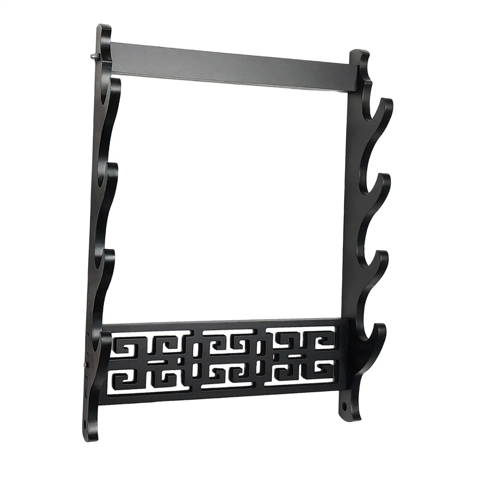 

Держатель для кронштейна самурайского меча, настенная стойка для меча, компактная китайская канавка