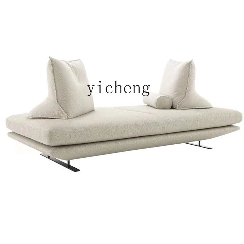 Zc Sofa Designer Minimalist Living Room Double-Sided Fabric Armless Sofa