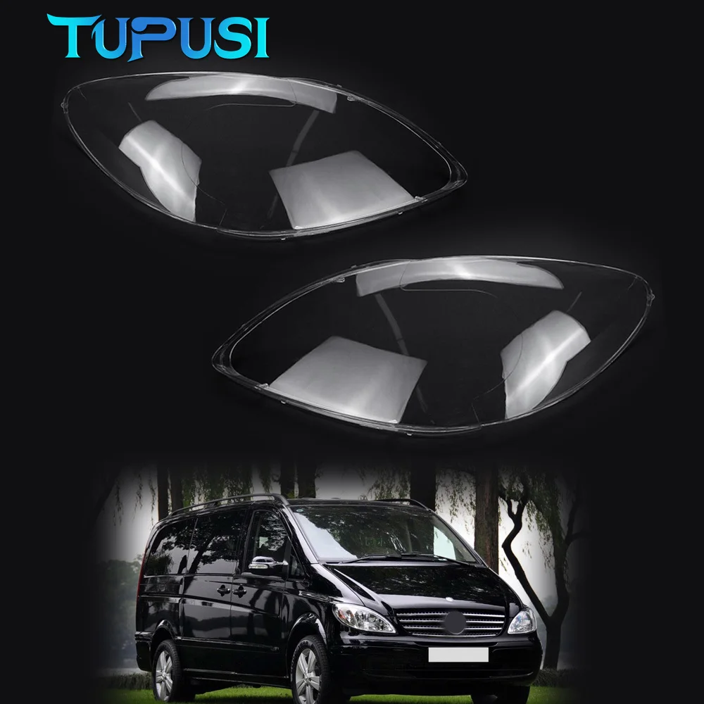 

for Mercedes Benz W639 Vito Viano 2004-2010 Car Headlight Cover cap Headlamp Shade Head Lamp headlight lamp cover car parts