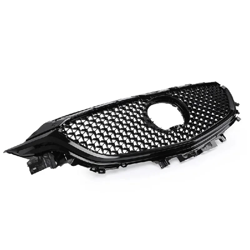 Racing Grills For Mazda 6 Atez 2017 2018 Mid-grid Grill Grille Starry Front Face Honeycomb Mesh Restoration Parts